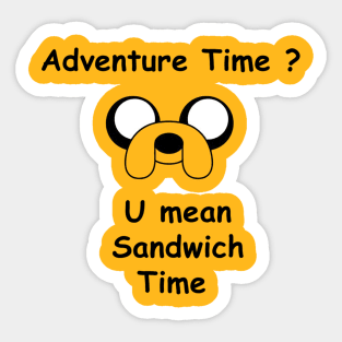 jake the dog - Adventure time Sticker